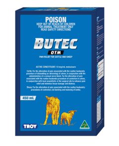Troy Butec 450ml Pain Relief for Sheep & Cattle