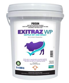 iO Exitraz WP Cattle Dip & Spray 5 x 500g