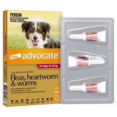 Advocate for Dogs 10 -25 Kg 3 pack