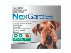 NexGard Chewable Flea & Tick Treatment -10-25Kg 6 Pack