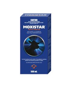 HRC Moxistar Pour-On for Cattle 500mL