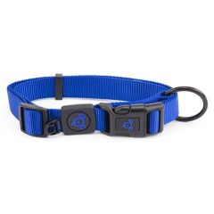 Bainbridge Nylon Dog Collar Premium-Blue-Small