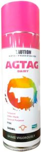HRC AgTag Tail Spray Spray Marker Pink 500mL