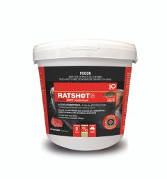 iO Ratshot QuickShot Grain Bait RED 2kg