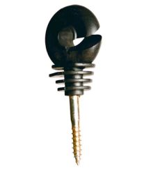 Thunderbird Screw-In Wood Post Electric Fence Insulator (EF-17) Pack of 25