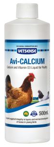 Vetsense Avi-Calcium 500mL Calcium Supplement