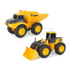 John Deere Toy Diecast Construction Vehicle Assortment 28cm