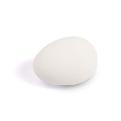 Rubber Nesting Egg 65g - White