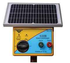 Thunderbird S30B Solar Electric Fence Energiser 3 km Self Contained