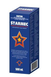 HRC Starmec Cattle Ivermectin Injection 500mL