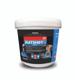 iO Ratshot Blue Grain Bait 500g Active: Difenacoum