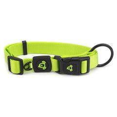 Bainbridge Nylon Dog Collar Premium-Green-Medium