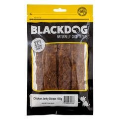 Blackdog Chicken Jerky Straps 150g