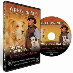 Greg Prince DVD "My Way Firm But Fair"