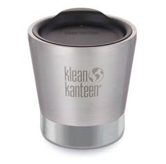 KLEAN KANTEEN 8oz 237ml Insulated Tumbler-Brushed Stainless