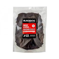Blackdog Beef Liver Dog Tasty Pet Treats, Great for Training 1KG BULK BUY
