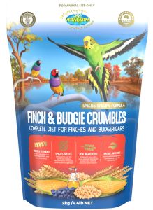 Vetafarm Finch & Budgie Crumbles 2kg