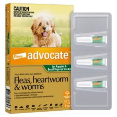 Advocate for Dogs up to 4 Kg 3 pack