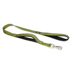 Premium Sport Dog Lead with Safety Handle - 1.5cm x 120cm - Green
