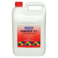 Vetsense Hibisep 5% Solution 5 Litre