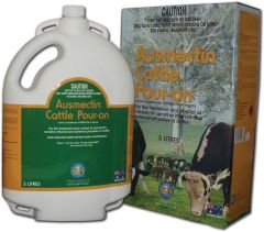 5 Litres of Ausmectin Brand Cattle Pour-On