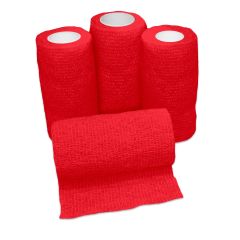 Bainbridge Flexible Cohesive Bandage-Red