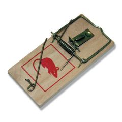 Mouse Snap Wood Trap (2 Pack)