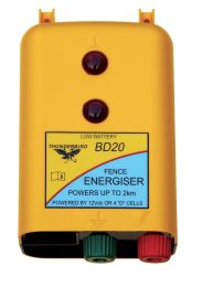 Thunderbird BD-20 2km Battery Electric Fence Energiser