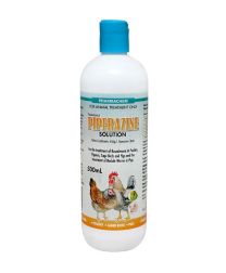 PHARMACHEM Piperazine Solution Roundworm Control In Pigs, Chickens & Birds -500mL