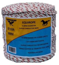 Thunderbird Equirope 400mt x 4.5mm Electric Fence Rope