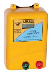 Thunderbird MB355 Mains or Battery Powered Energiser 35Km