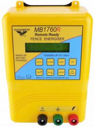 Thunderbird MB1760R Mains or Battery Powered Energiser, Remote Ready 135km