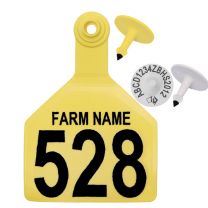 Zee Tag White Breeder Tags with MAXI Matching Management Tags
