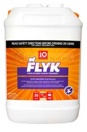 iO Flyk Spray-On Sheep & Blowfly Treatment 20 litre (Equiv to Clik)