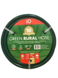 iO Green Rural Hose 18mm x 18mt Independents Own