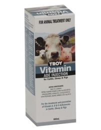 TROY VITAMIN ADE INJECTION, 500ML