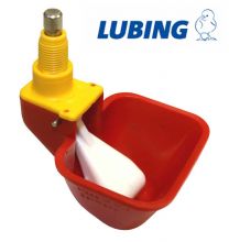 Chicken Drinker - Poultry High Fill Nipple Water Cup - Lubing