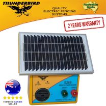 Thunderbird S28B Solar Electric Fence Energiser 2.5 km Self Contained