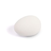 Rubber Nesting Egg 65g - White