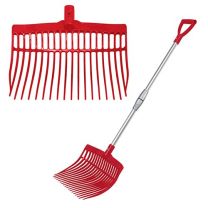 Supreme Telescopic Stable Fork Plastic Red