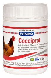 Vetsense Cocciprol 100g Coccidiosis Treatment In Chickens