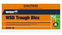 WSD Trough Blocks 200g Algae Water Treatment- Single Block