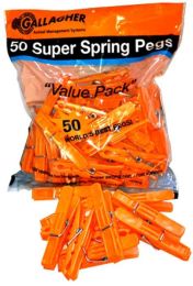 Gallagher Pegs Pack of 50