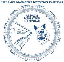 Alpaca Gestation Calendar