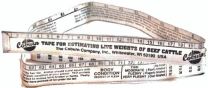 Weigh Tape Cattle