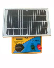 Solar-5 Thunderbird 5km Solar Electric Fence Energiser