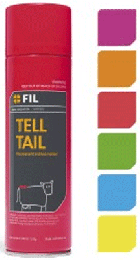 Red Fluro FIL Tail Paint Aerosol 500g