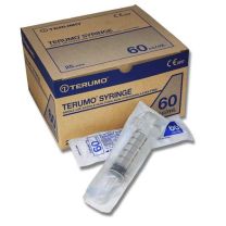 Catheter Tip Disposable Syringes Terumo 60mL Box of 25