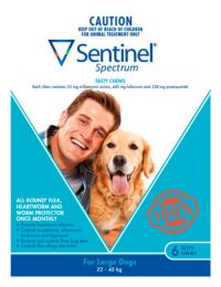 Sentinel Spectrum For Large Dogs 22-45 kg 6 Pack