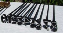 Fire Brand Set of 0-9 Numbers 2½" High